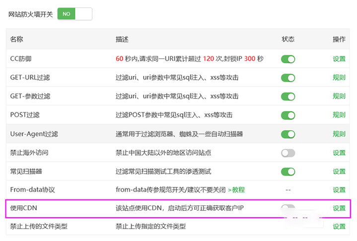 图片[2]9哥博客-宝塔环境 站点开启CDN后如何获取真实IP地址（多设置方法）9哥博客-9哥博客