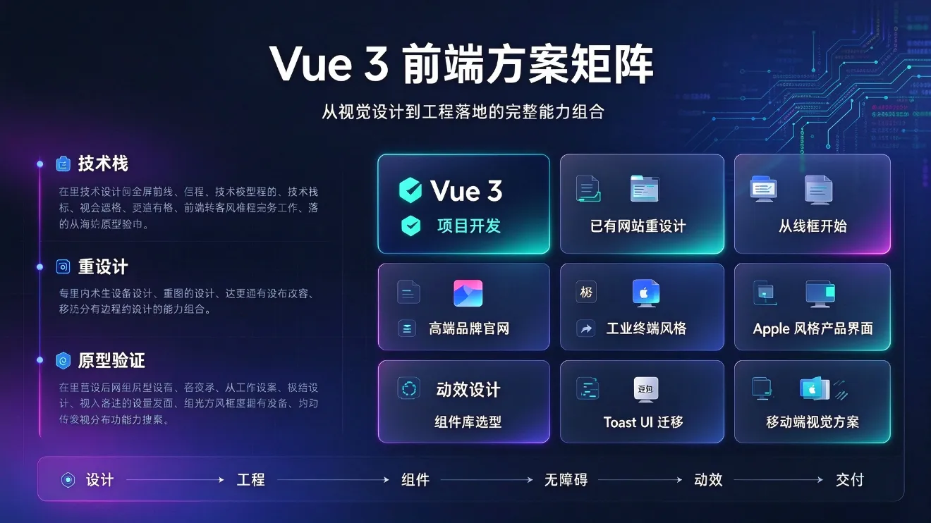 前端 UI 技能清单：按场景选型指南9哥博客-9哥博客